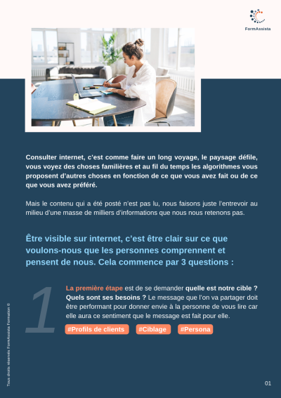 Visible sur internet